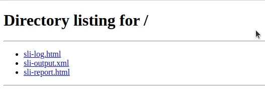 Viewing the HTTP Log Server Directories