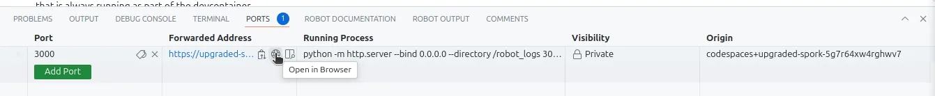 Accessing the HTTP Log Server