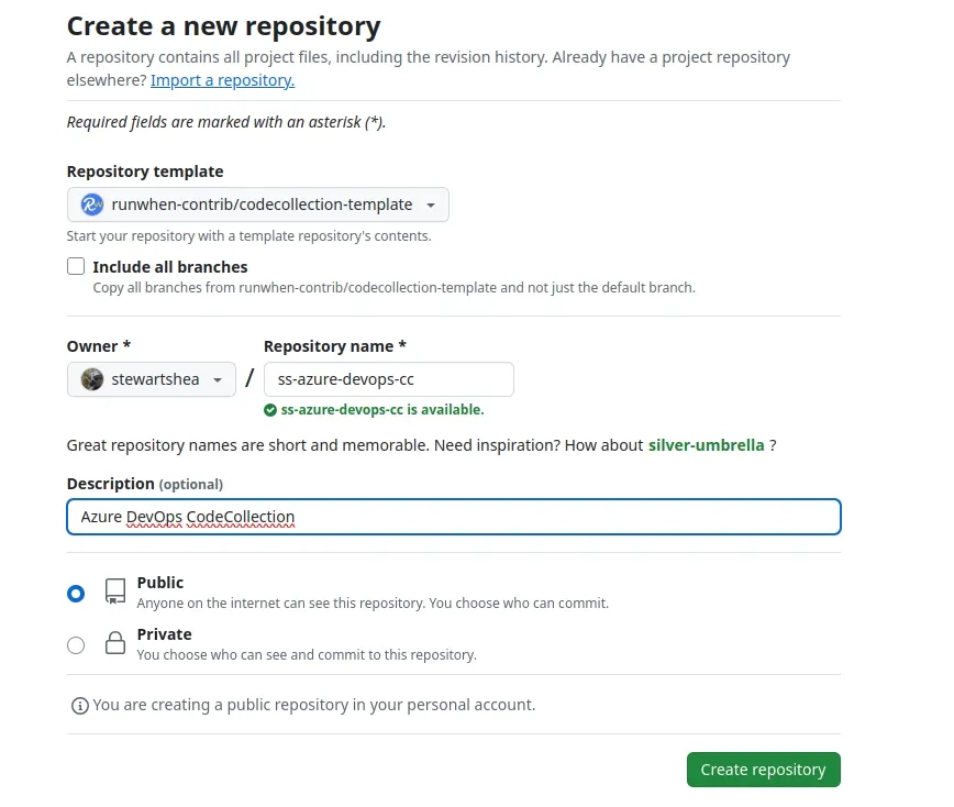 Example CodeCollection Repository